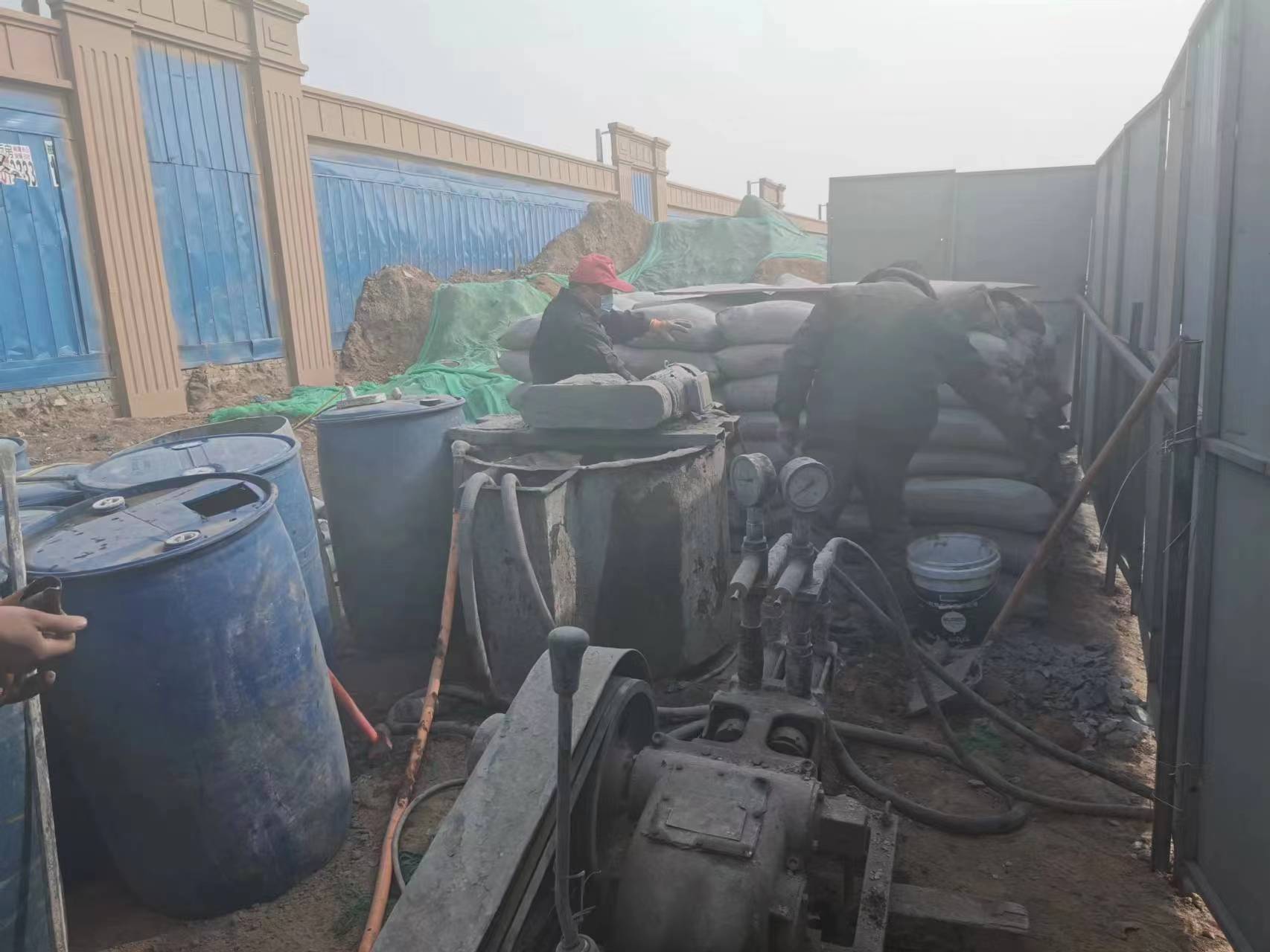 高淳地基沉降注浆加固